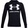 Męska bluza Under Armour Rival Fleece Big Logo HD czarny Black//OnyxWhite