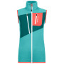 Kamizelka damska Ortovox W's Fleece Grid Vest jasnoniebieski Ice Waterfall