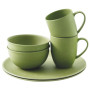 Zestaw naczyń Outwell Bamboo Dinner Set 2 persons zielony