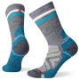 Damskie skarpety Smartwool W Performance Hike Lght Cshn Tb Strp Crw szary/niebieski charcoal-light gray
