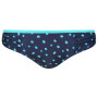 Damski strój kąpielowy Regatta Aceana Bikini Brief ciemnoniebieski NavyDot