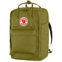 Miejski plecak Fjällräven Kånken Laptop 17" zielony Foliage Green