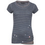 Koszulka damska Chillaz Fancy Little Dot 2021 zarys IndigoBlueStripesWashed
