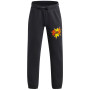 Spodnie dziecięce Under Armour UA B Rival FLC Graphics Jgr Anthracite szary Anthracite / / Outrageous Orange