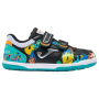 Buty dziecięce Joma Top Flex JR Black Indoor czarny/niebieski BLACK