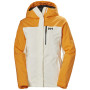 Damska kurtka narciarska Helly Hansen W Snowplay Jacket biały/pomarańczowy Snow