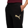 Damskie spodnie dresowe Puma ESS METALLIC Sweatpants FL