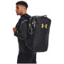 Torba podróżna Under Armour Contain Duo MD Duffle czarny/złoty Black / Black / Metallic Gold