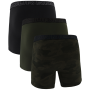 Męskie bokserki Under Armour Performance Cotton - Print 6" 3Pk