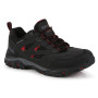 Buty damskie Regatta Holcombe IEP Low czarny/czerwony Ash/RioRed