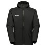 Kurtka męska Mammut Rime Light IN Hybrid Hooded Jacket Men czarny black 0001
