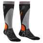 Skarpety męskie Bridgedale Ski Midweight (2023) czarny Black/Silver/