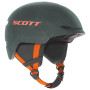 Kask narciarski dla dzieci Scott Keeper 2 (2023) ciemnozielony sombre green/pumpkin orange