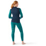 Damska koszulka Smartwool W Intrknt Thrml Mrn Bl Colorbl 1/4 Zip