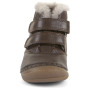 Dziecięce buty zimowe Frodo Paix Up Winter Dark Brown