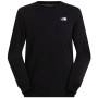 Koszulka męska The North Face Evolution Simple Dome Regular Long-Sleeve Tee czarny TNF BLACK