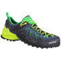 Buty męskie Salewa MS Wildfire Edge zielony/czarny OmbreBlue/FluoYellow