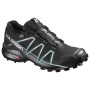 Buty damskie Salomon Speedcross 4 GTX® W czarny/srerbny Black/Black/MetallicBubbleBlue