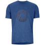 Koszulka męska Marmot Transporter Tee SS niebieski VarsityBlueHeather