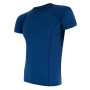 Męska koszulka Sensor Merino Air kr.rękaw niebieski Darkblue