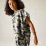 Ponczo dziecięce Regatta Kids Towel Robe DrkStrmCamo