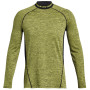 Męska koszulka Under Armour CG Armour Twist Mock zielony Lime Yellow / / Lime Yellow