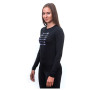 Koszulka damska Sensor Merino Wool PT Strzały dł.r.