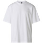 Koszulka męska The North Face Essential Simple Dome Os Ss Tee biały TNF WHITE