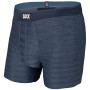 Bokserki Saxx Hot Shot Boxer Brief Fly niebieski DarkDenimHeather