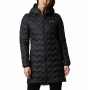 Damski płaszcz zimowy Columbia Delta Ridge™ Long Down Jacket czarny Black