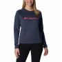 Bluza damska Columbia Windgates™ Crew ciemnoniebieski Nocturnal, Nocturnal Heather