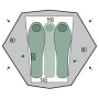 Namiot turystyczny Pinguin Aero 3 DAC