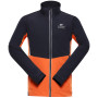 Męska kurtka softshellowa Alpine Pro Tych niebieski/pomarańczowy navy