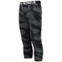 Męskie kalesony 3/4 Mons Royale Cascade Merino Flex 200 3/4 Legging Rosin Motion czarny/szary Rosin motion