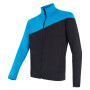 Męska bluza Sensor Tecnostretch czarny/niebieski Black/Blue