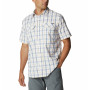Koszula męska Columbia Silver Ridge Lite Plaid SS biały White Switchback Madras