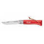 Nóż Opinel VRI N°08 Trekking czerwony
