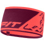 Opaska Dynafit Leopard Logo Headband pomarańczowy/bordowy hot coral