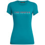 Koszulka damska Salewa PURE M. DRI-REL W S/S TEE niebieski OceanMelange