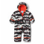 Kombinezon dziecięcy Columbia Snuggly Bunny Bunting szary/czerwony Red Quartz Scrapscape