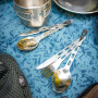Sztućce GSI Outdoors Glacier Stainless 3 Pc. Ring Cutlery