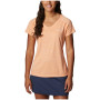 Koszulka damska Columbia Zero Rules jasnopomarańczowy Peach Heather