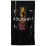 Ręcznik Aquawave Toflo czarny Black Pinapple Print
