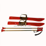 Narty dziecięce Yate Dětské lyže 90 cm Carving set czerwony