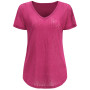 Koszulka damska Alpine Pro Lamera czerwony burgundy