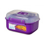 Pojemnik na jedzenie Sistema Rectangle 525ML fioletowy