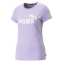 Koszulka damska Puma ESS Logo Tee (s) fioletowy purple