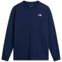 Koszulka męska The North Face Evolution Simple Dome Regular Long-Sleeve Tee ciemnoniebieski SUMMIT NAVY