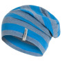 Czapka Sensor Merino Wool niebieski/szary BlueStripes