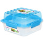 Pudełko na jedzenie Sistema Lunch Stack To Go Square 1,24l niebieski